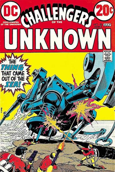 Challengers of The Unknown (1958)   n° 80 - DC Comics