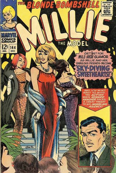 Millie The Model (1945)   n° 144 - Atlas Comics