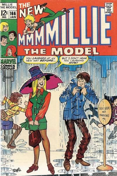Millie The Model (1945)   n° 166 - Atlas Comics