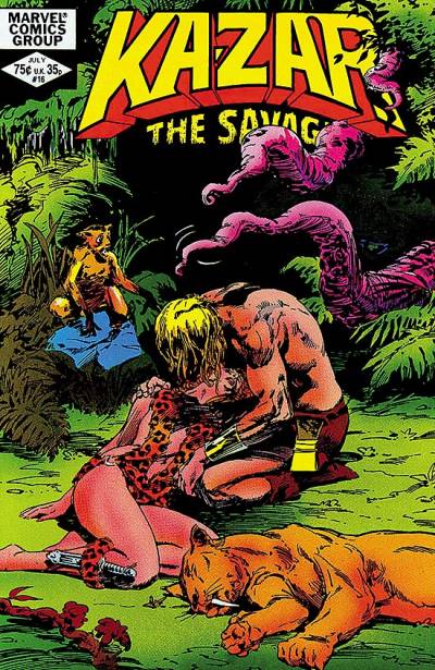 Ka-Zar: The Savage (1981)   n° 16 - Marvel Comics