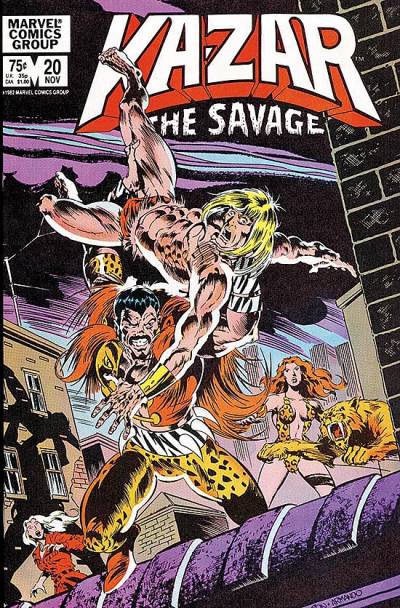 Ka-Zar: The Savage (1981)   n° 20 - Marvel Comics