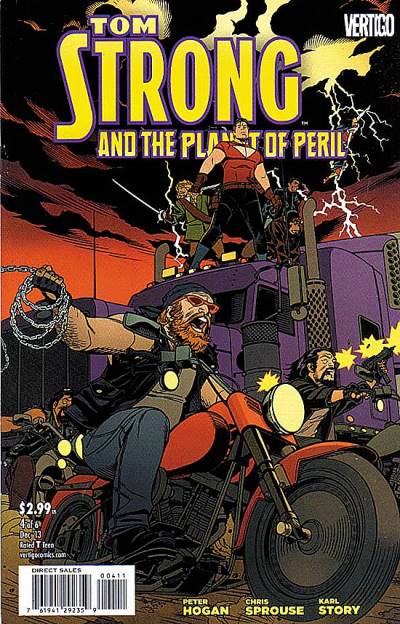 Tom Strong And The Planet of Peril   n° 4 - DC (Vertigo)
