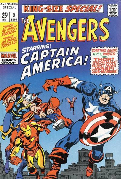 Avengers Annual (1967)   n° 3 - Marvel Comics