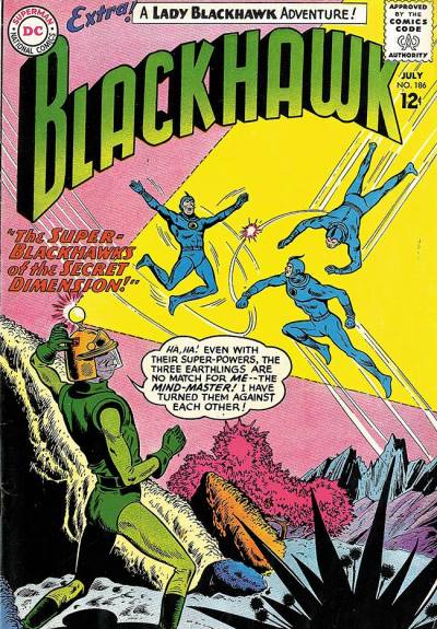 Blackhawk (1957)   n° 186 - DC Comics