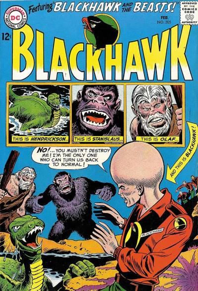 Blackhawk (1957)   n° 205 - DC Comics
