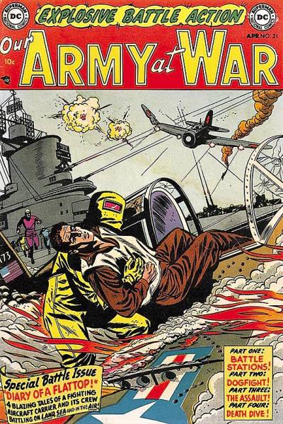 Our Army At War (1952)   n° 21 - DC Comics