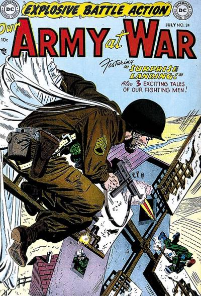 Our Army At War (1952)   n° 24 - DC Comics