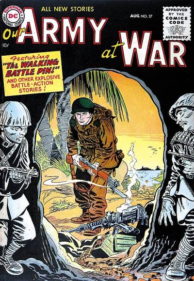 Our Army At War (1952)   n° 37 - DC Comics