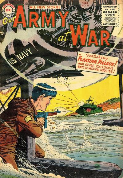 Our Army At War (1952)   n° 38 - DC Comics