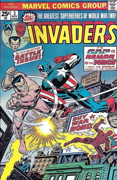 Invaders, The (1975)   n° 3 - Marvel Comics