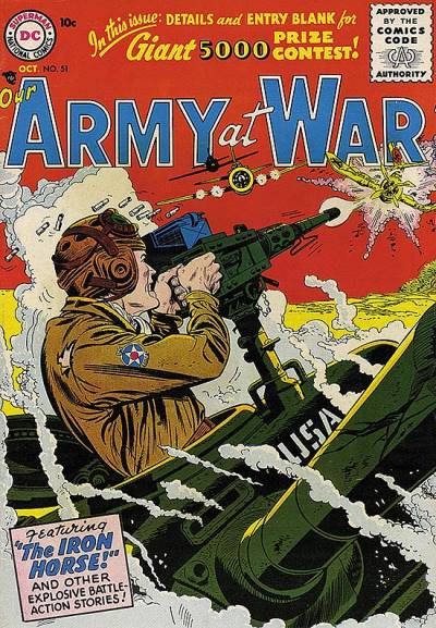 Our Army At War (1952)   n° 51 - DC Comics