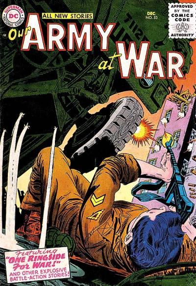 Our Army At War (1952)   n° 53 - DC Comics