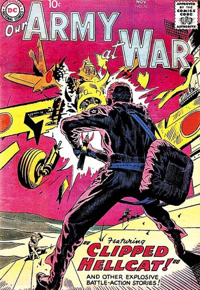 Our Army At War (1952)   n° 76 - DC Comics