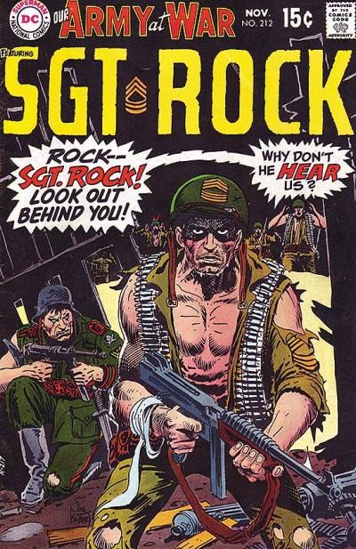 Our Army At War (1952)   n° 212 - DC Comics