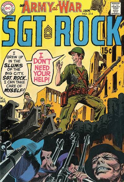 Our Army At War (1952)   n° 214 - DC Comics