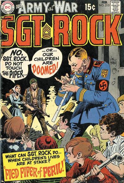 Our Army At War (1952)   n° 215 - DC Comics