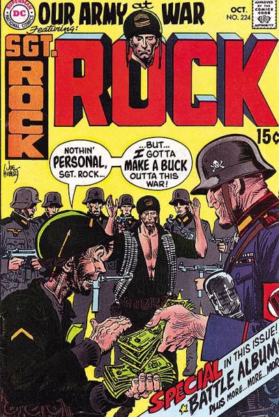 Our Army At War (1952)   n° 224 - DC Comics
