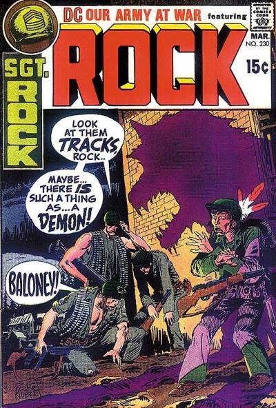 Our Army At War (1952)   n° 230 - DC Comics