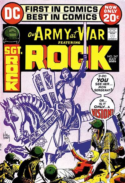 Our Army At War (1952)   n° 247 - DC Comics