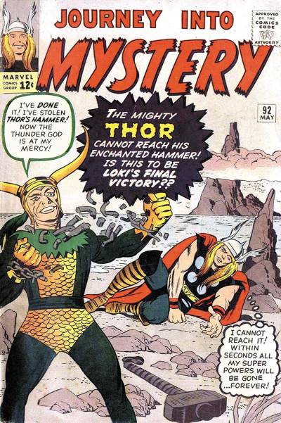 Journey Into Mystery (1952)   n° 92 - Marvel Comics