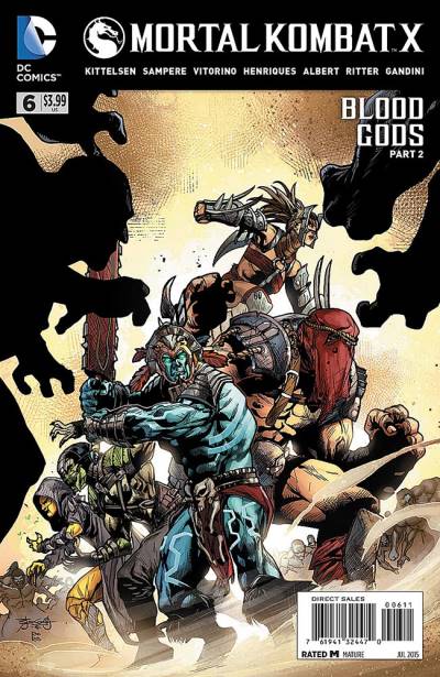 Mortal Kombat X (2015)   n° 6 - DC Comics