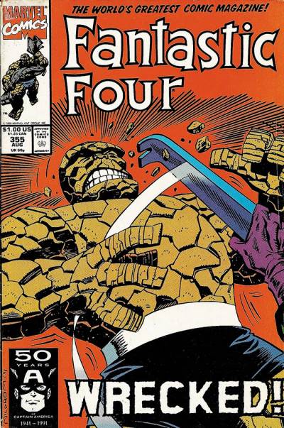 Fantastic Four (1961)   n° 355 - Marvel Comics