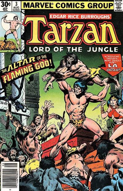 Tarzan (1977)   n° 3 - Marvel Comics