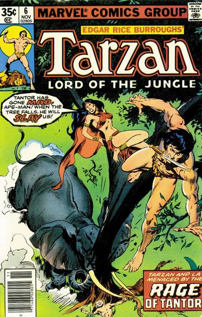 Tarzan (1977)   n° 6 - Marvel Comics