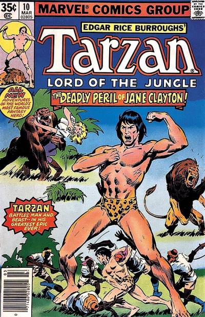 Tarzan (1977)   n° 10 - Marvel Comics