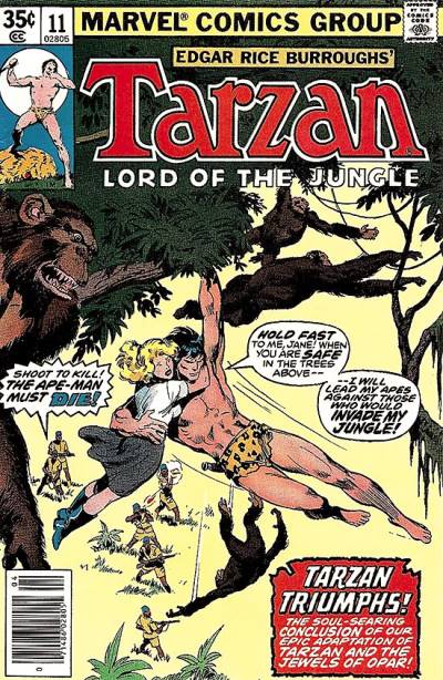 Tarzan (1977)   n° 11 - Marvel Comics