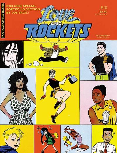 Love And Rockets (1982)   n° 10 - Fantagraphics