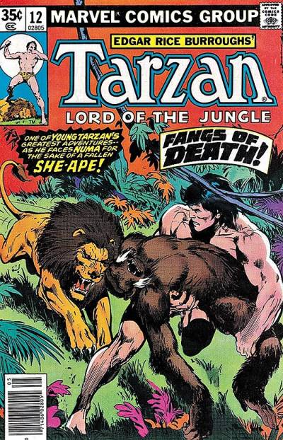 Tarzan (1977)   n° 12 - Marvel Comics
