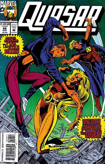 Quasar (1989)   n° 49 - Marvel Comics