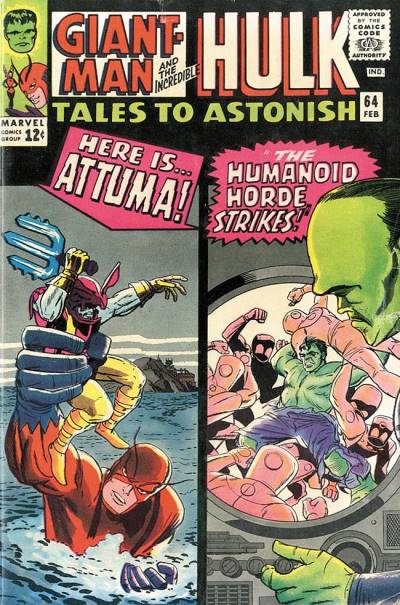 Tales To Astonish (1959)   n° 64 - Marvel Comics