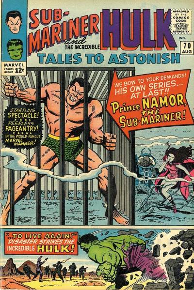 Tales To Astonish (1959)   n° 70 - Marvel Comics