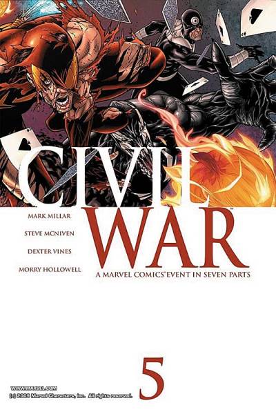 Civil War (2006)   n° 5 - Marvel Comics