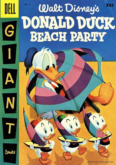 Walt Disney's Donald Duck Beach Party (1954)   n° 3 - Dell