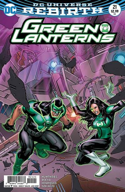 Green Lanterns (2016)   n° 21 - DC Comics