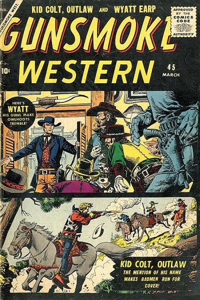 Gunsmoke Western (1955)   n° 45 - Marvel Comics
