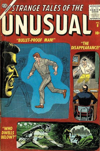 Strange Tales of The Unusual (1955)   n° 8 - Marvel Comics