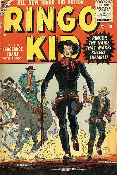 Ringo Kid Western, The (1954)   n° 6 - Marvel Comics