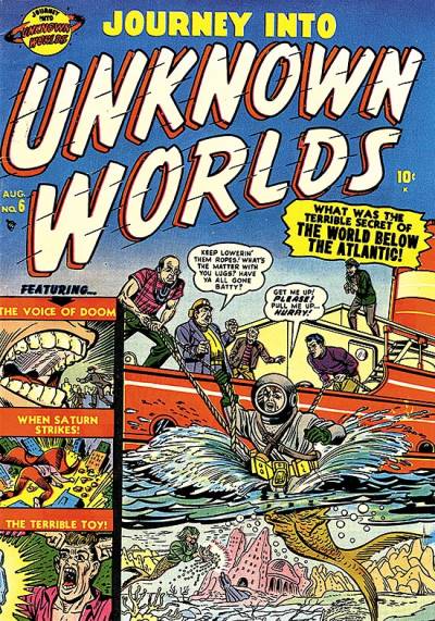 Journey Into Unknown Worlds (1951)   n° 6 - Atlas Comics