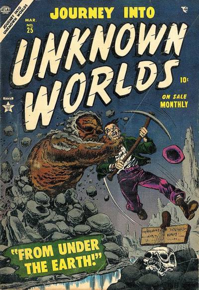 Journey Into Unknown Worlds (1951)   n° 25 - Atlas Comics