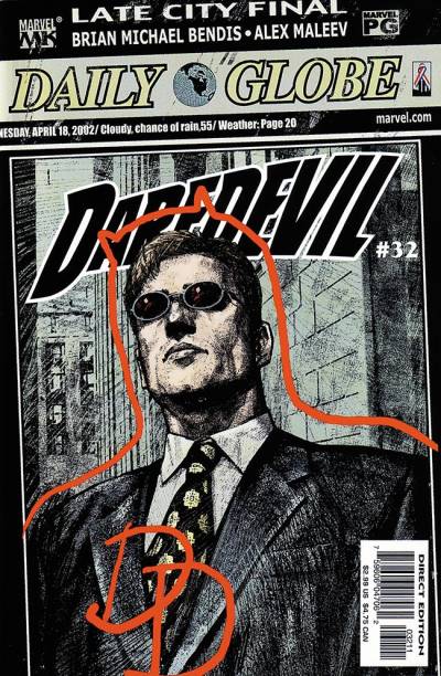 Daredevil (1998)   n° 32 - Marvel Comics