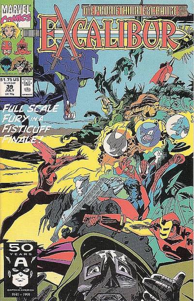 Excalibur (1988)   n° 39 - Marvel Comics