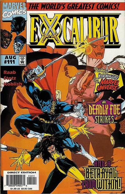 Excalibur (1988)   n° 111 - Marvel Comics