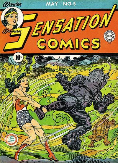 Sensation Comics (1942)   n° 5 - DC Comics