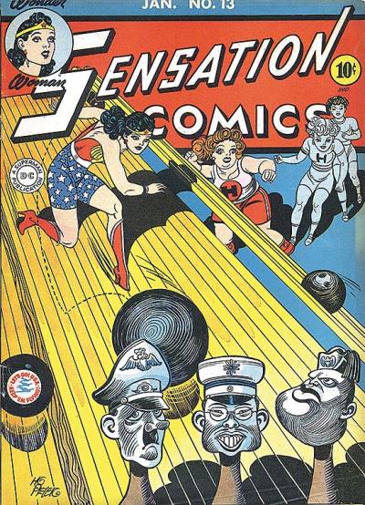 Sensation Comics (1942)   n° 13 - DC Comics