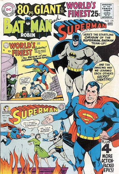 World's Finest Comics (1941)   n° 179 - DC Comics