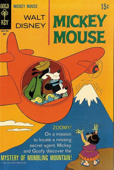 Mickey Mouse (1962)   n° 121 - Gold Key